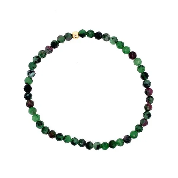 Dee Berkley Solid Ruby Fuchsite Beaded Bracelet Rolland's Jewelers Libertyville, IL