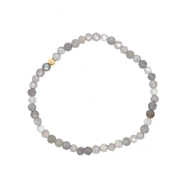 Dee Berkley Solid Labradorite Beaded Bracelet Rolland's Jewelers Libertyville, IL
