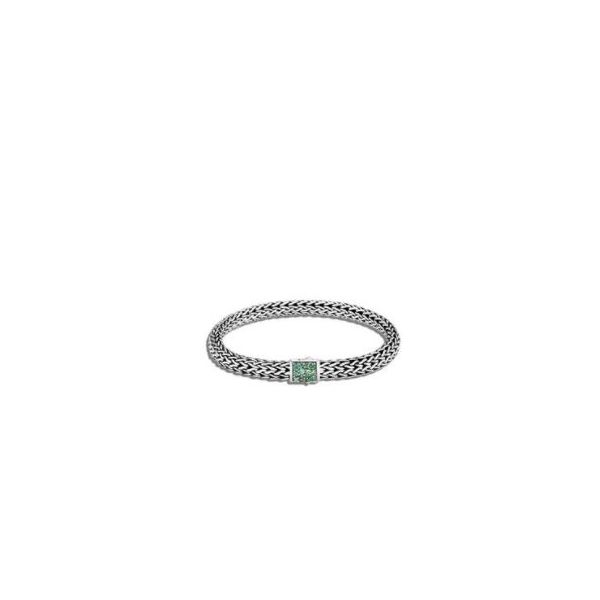 John Hardy Women's Classic Chain Emerald Reversible Bracelet