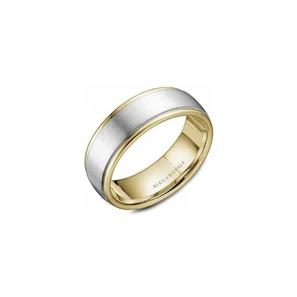 Bleu Royale Wedding Band Rolland's Jewelers Libertyville, IL