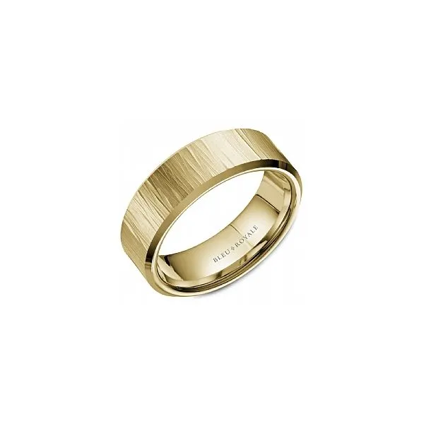 Bleu Royale Wedding Band Rolland's Jewelers Libertyville, IL