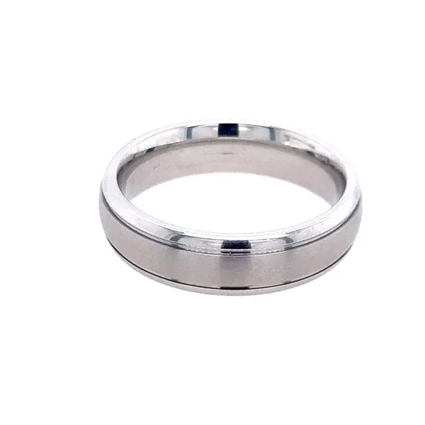 Gabriel Titanium Wedding Band Rolland's Jewelers Libertyville, IL