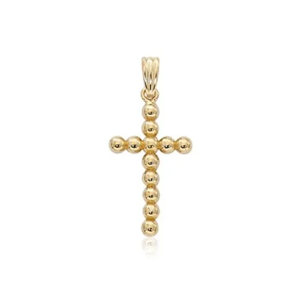 Beaded Cross Pendant Rolland's Jewelers Libertyville, IL