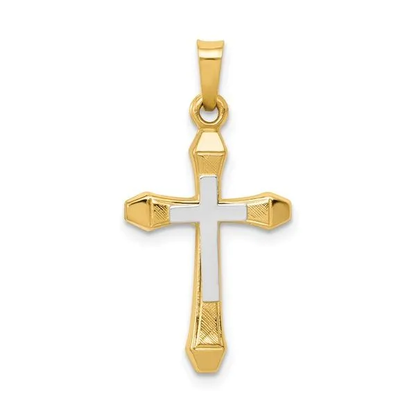 Gold Cross Pendant Rolland's Jewelers Libertyville, IL