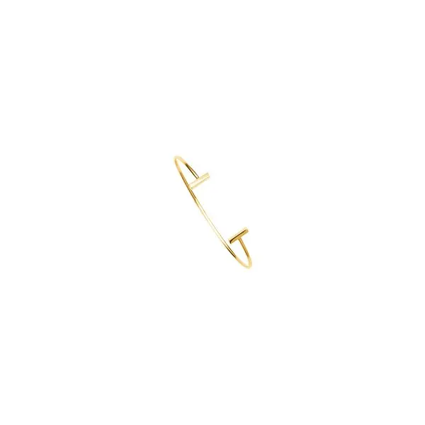 14k Open Cuff Bangle Rolland's Jewelers Libertyville, IL