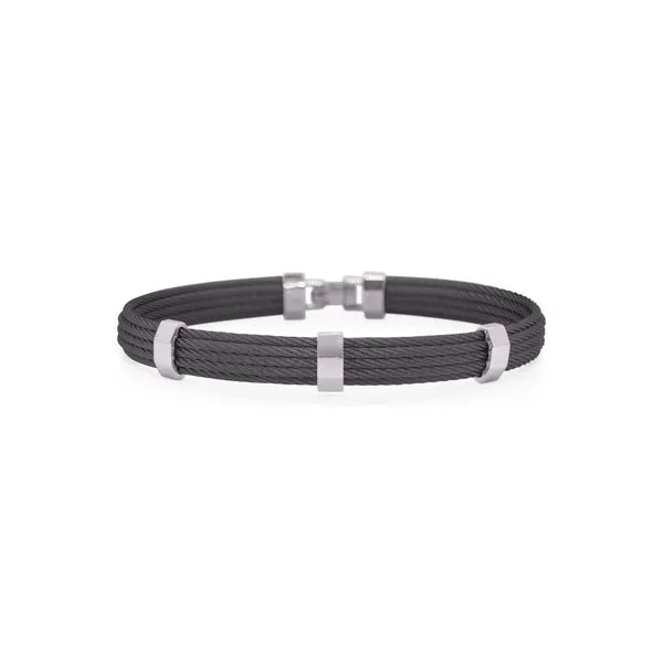 Alor Triple Station Cable Bracelet Rolland's Jewelers Libertyville, IL