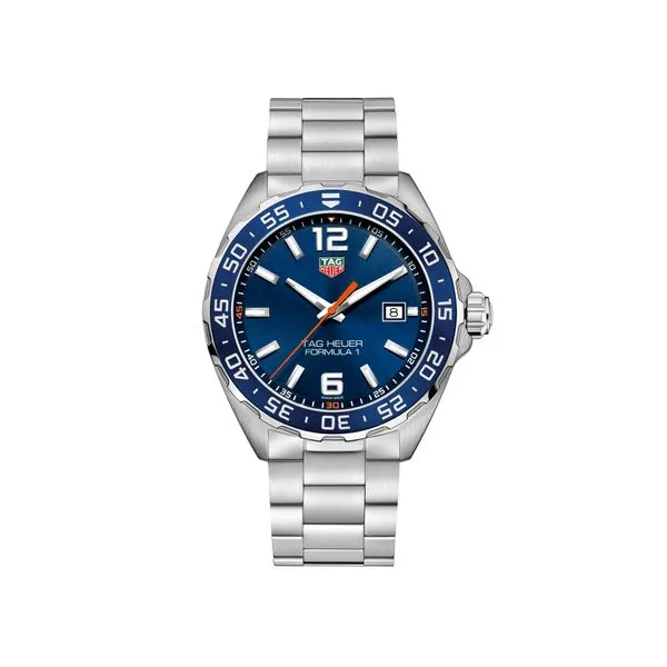 TAG Heuer Formula 1 43mm Quartz Blue Dial Watch Rolland's Jewelers Libertyville, IL