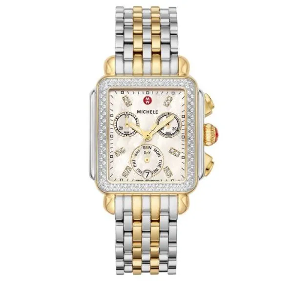 Michele Sidney Classic Diamond Watch, 14mm Rolland's Jewelers Libertyville, IL