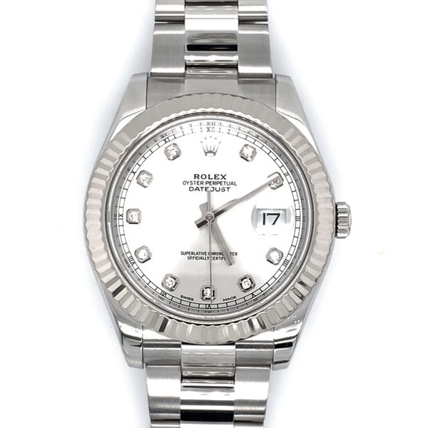 Pre-Owned Rolex Datejust - 41mm Watch Rolland's Jewelers Libertyville, IL