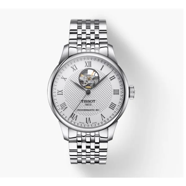 Tissot Le Locle Powermatic 80 Open Heart 39.3mm Rolland's Jewelers Libertyville, IL