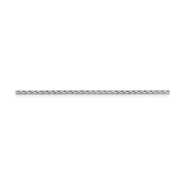 Silver Diamond-Cut Spiga Chain Rolland's Jewelers Libertyville, IL
