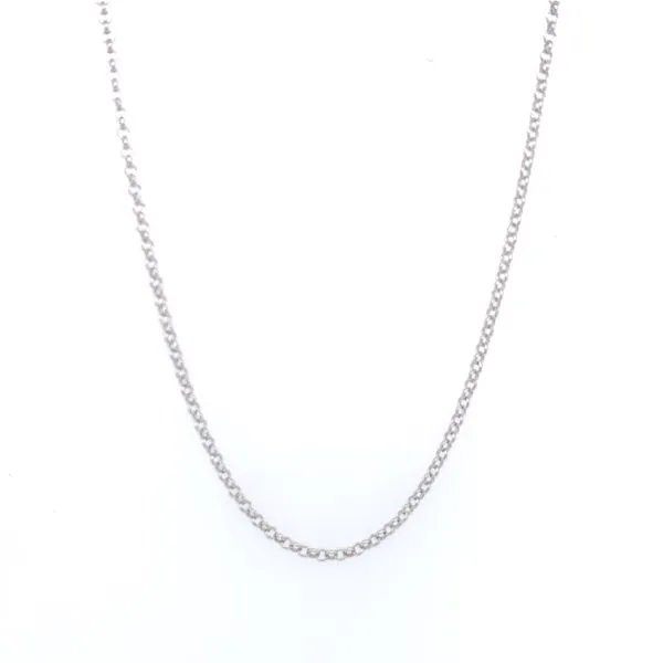 Silver Rolo Chain Rolland's Jewelers Libertyville, IL