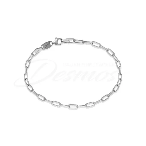 Desmos Paper Clip Bracelet Rolland's Jewelers Libertyville, IL