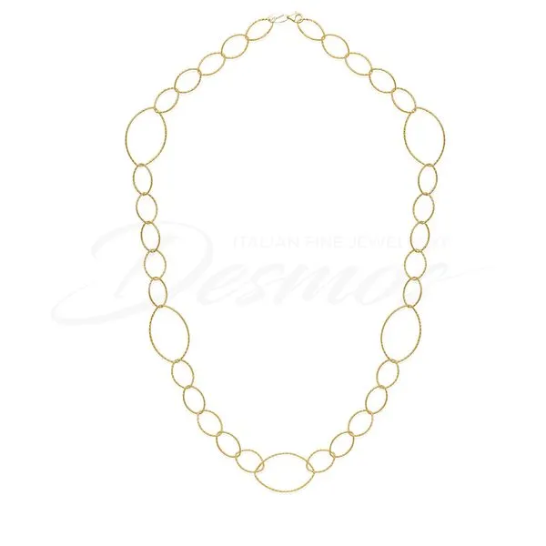 Desmos Lanceolote Arabesque Link Necklace Rolland's Jewelers Libertyville, IL