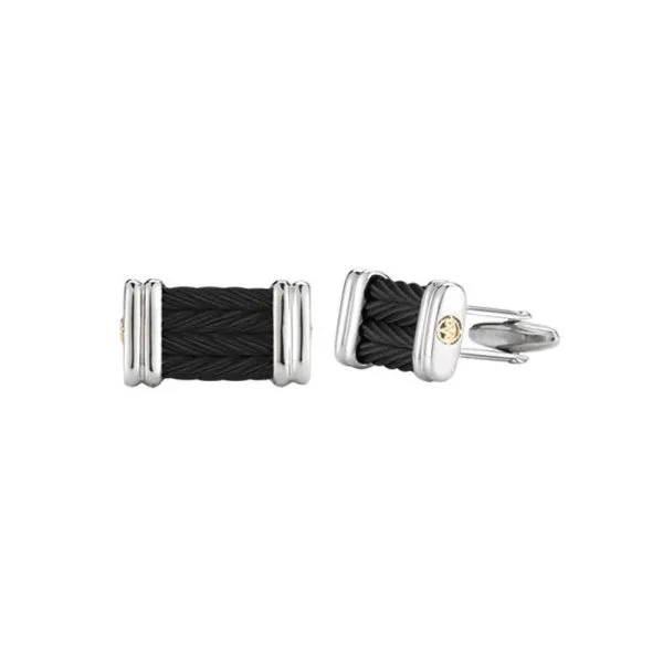 Alor Men's Cable Cufflinks Rolland's Jewelers Libertyville, IL