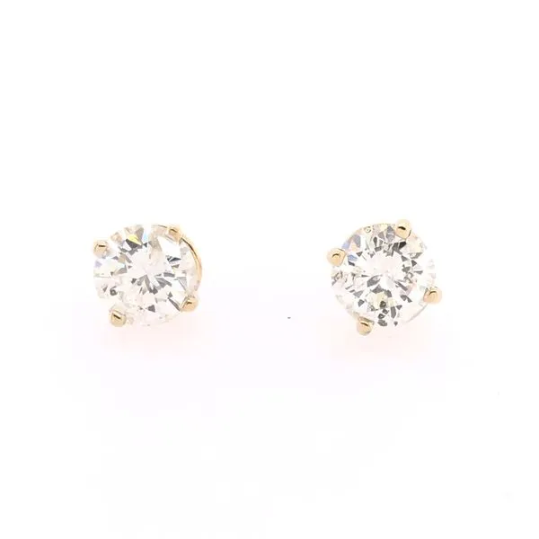 Estate Diamond Studs Rolland's Jewelers Libertyville, IL