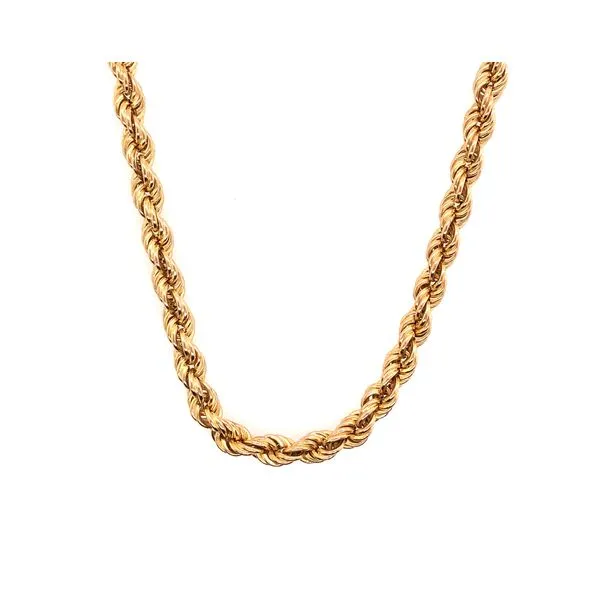 Estate 14K Yellow Gold Rope Chain Rolland's Jewelers Libertyville, IL
