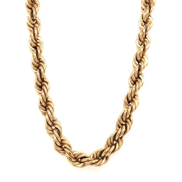 Estate Rope Chain Rolland's Jewelers Libertyville, IL