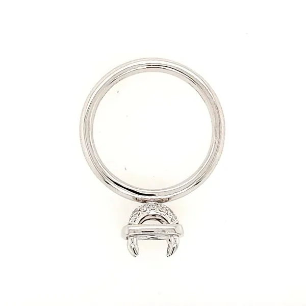 Diamond Ring Setting Image 2 Romm Diamonds Brockton, MA