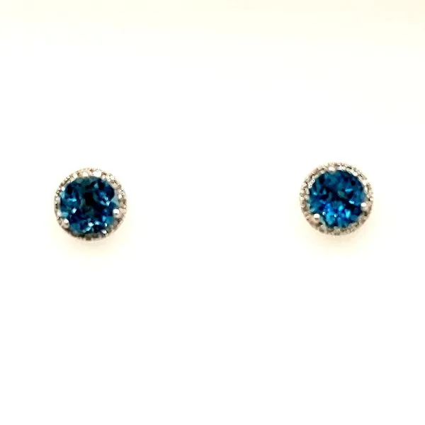 Gemstone E arrings Romm Diamonds Brockton, MA