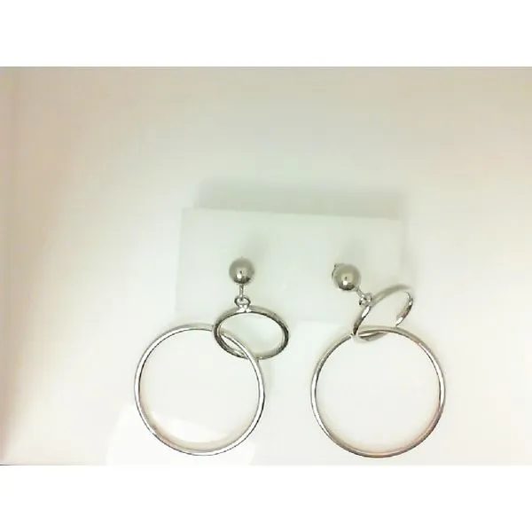 Silver or Sport Metal Earrings Romm Diamonds Brockton, MA