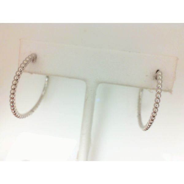 Silver or Sport Metal Earrings Romm Diamonds Brockton, MA