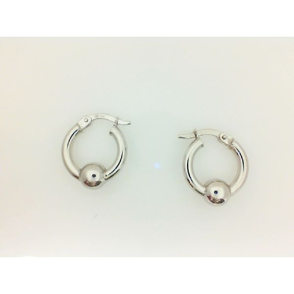 Silver or Sport Metal Earrings Romm Diamonds Brockton, MA