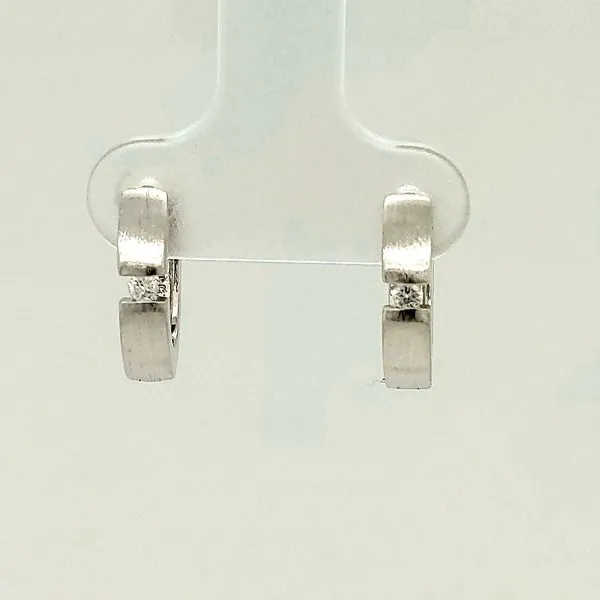 Silver or Sport Metal Earrings Romm Diamonds Brockton, MA