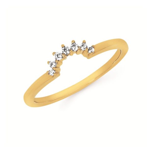 14KY Diamond Band Root Jewelers Medford, OR
