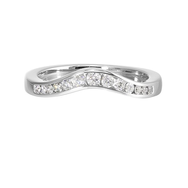 14KW Diamond Band Root Jewelers Medford, OR