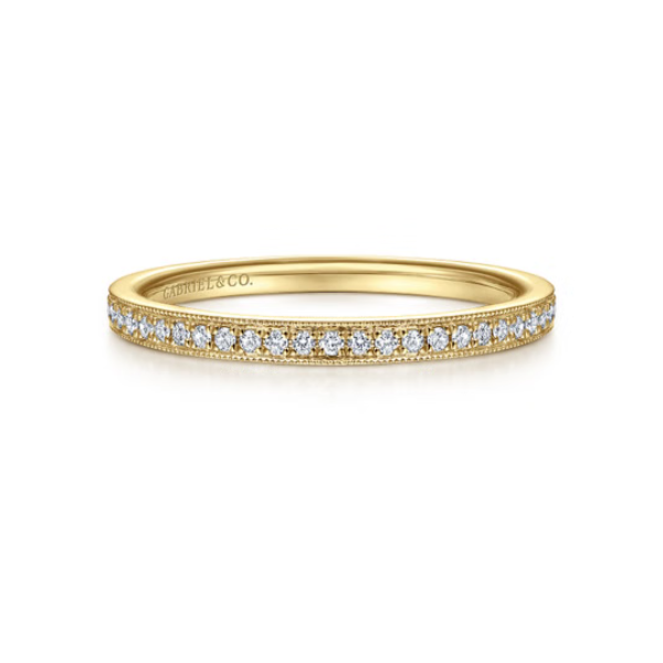 14KY Gabriel & Co. Diamond Ring Root Jewelers Medford, OR