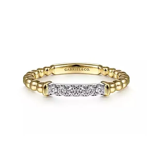 Lovely Gabriel & Co. Diamond Bujukan Band Root Jewelers Medford, OR