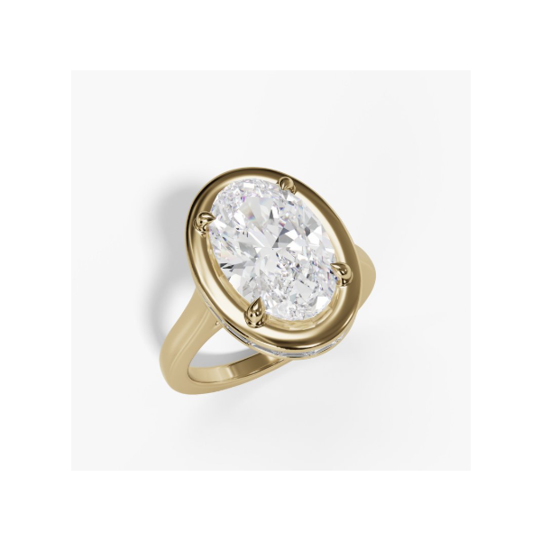 14KY Lab Grown Complete Engagement Ring Root Jewelers Medford, OR