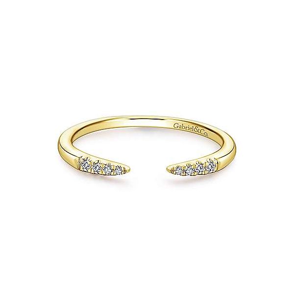 14KY Gabriel & Co. Diamond Ring Root Jewelers Medford, OR
