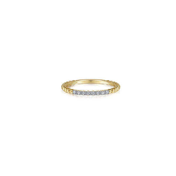14KY Gabriel & Co. Diamond Ring Root Jewelers Medford, OR