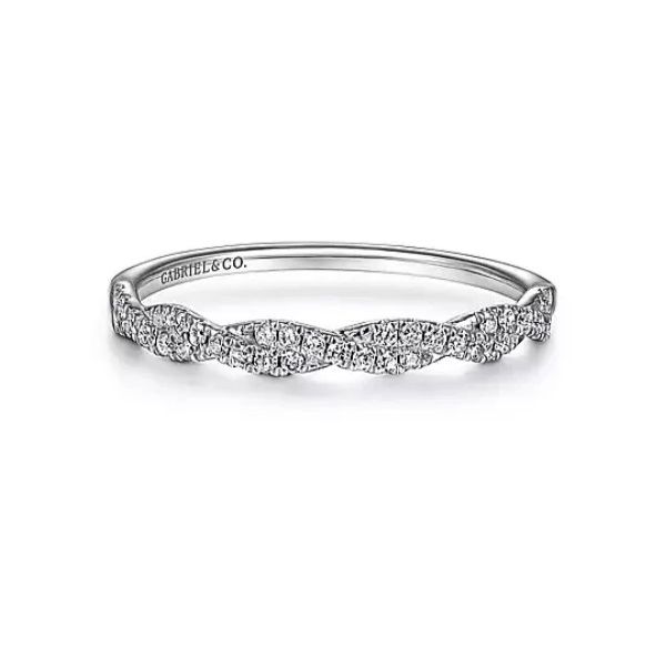 14KW Gabriel & Co. Diamond Ring Root Jewelers Medford, OR