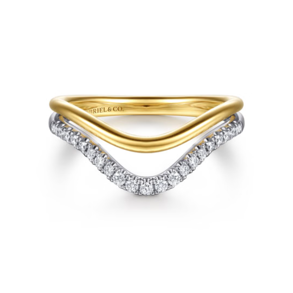 14KTT Gabriel & Co. Diamond Ring Root Jewelers Medford, OR
