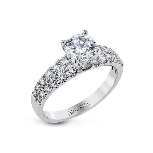 Fabulous Simon G. Diamond Engagement Ring. *Center Stone Not Included Root Jewelers Medford, OR