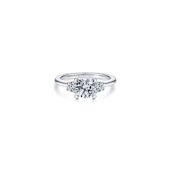 Exqusite 3 Stone Engagement Ring by Gabriel & Co. *Center Stone Not Included Root Jewelers Medford, OR