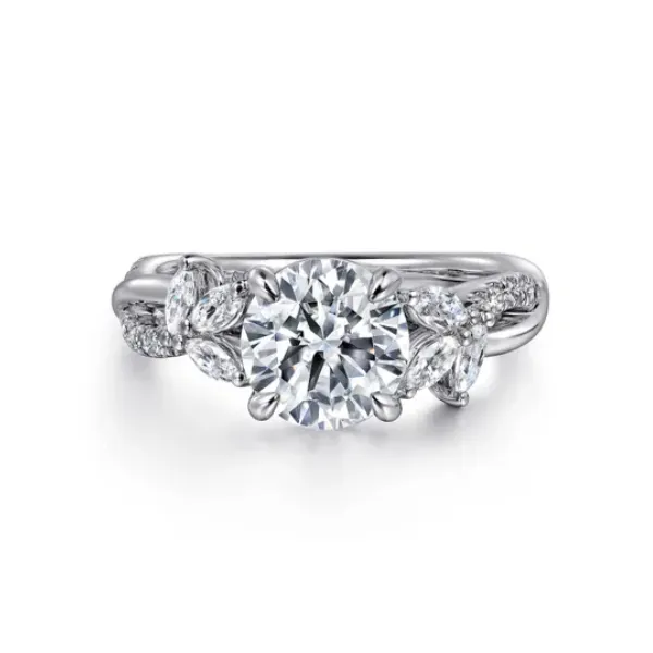 Diamond Semi-Mount Ring Root Jewelers Medford, OR