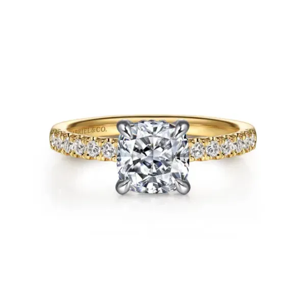 Sparkle from all angles with this hidden halo diamond ring. *Center not included. Root Jewelers Medford, OR