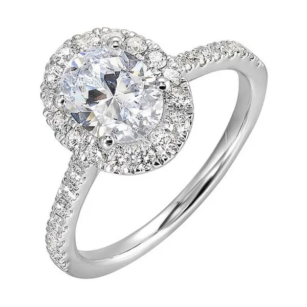 Diamond Semi-Mount Ring Root Jewelers Medford, OR
