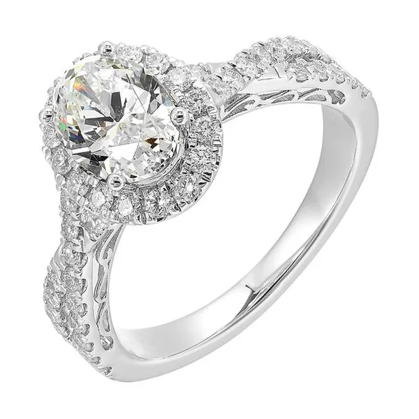 Diamond Semi-Mount Ring Root Jewelers Medford, OR