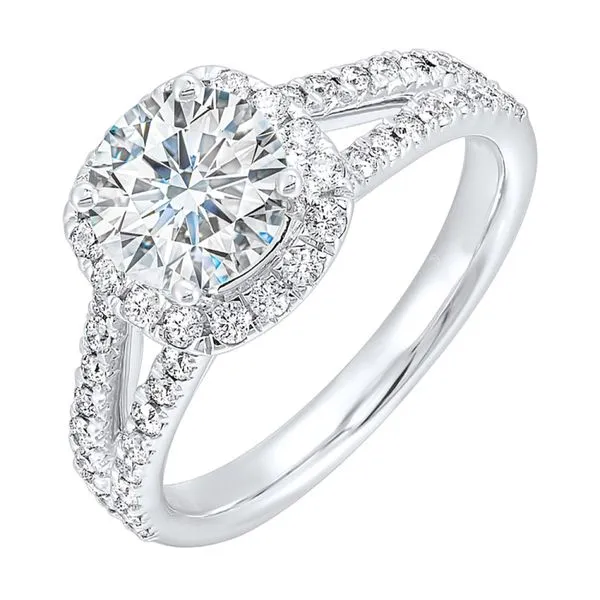 Diamond Semi-Mount Ring Root Jewelers Medford, OR