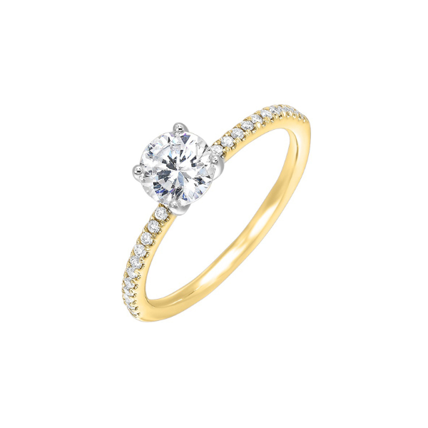 Diamond Semi-Mount Ring Root Jewelers Medford, OR