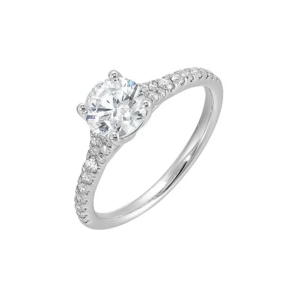 Diamond Semi-Mount Ring Root Jewelers Medford, OR