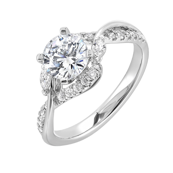 Diamond Semi-Mount Ring Root Jewelers Medford, OR