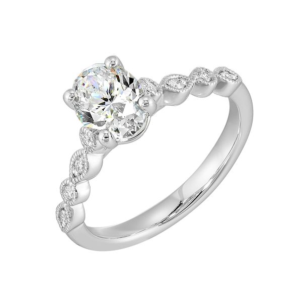 Diamond Semi-Mount Ring Root Jewelers Medford, OR
