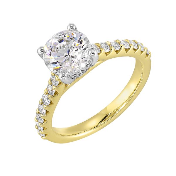Diamond Semi-Mount Ring Root Jewelers Medford, OR