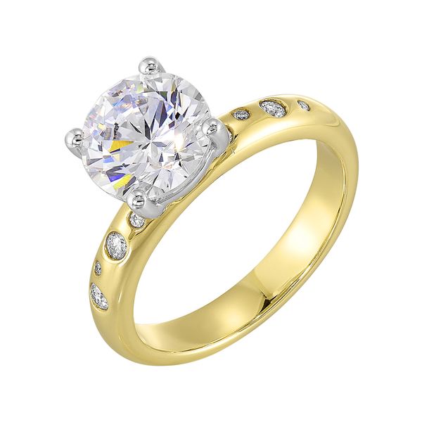Diamond Semi-Mount Ring Root Jewelers Medford, OR